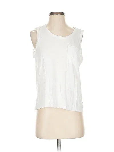 Pre-owned Levi's Sleeveless T-shirt In White