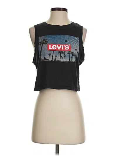 Pre-owned Levi's Sleeveless T-shirt In Black