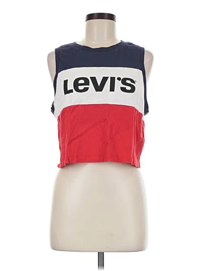 Pre-owned Levi's Sleeveless T-shirt In Red