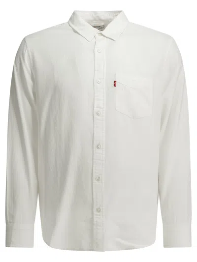 Levi's "sunset Lightweight" Casual Shirt In White