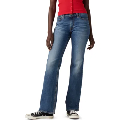 Levi's Superlow Bootcut Jeans In Blue