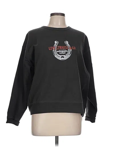 Pre-owned Levi's Sweatshirt In Black