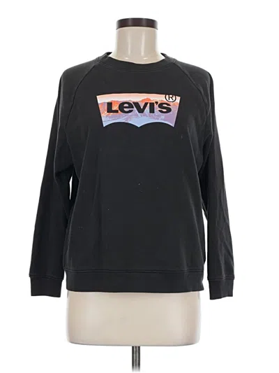 Pre-owned Levi's Sweatshirt In Black