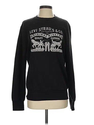Pre-owned Levi's Sweatshirt In Black