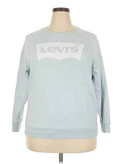 Pre-owned Levi's Sweatshirt In Blue