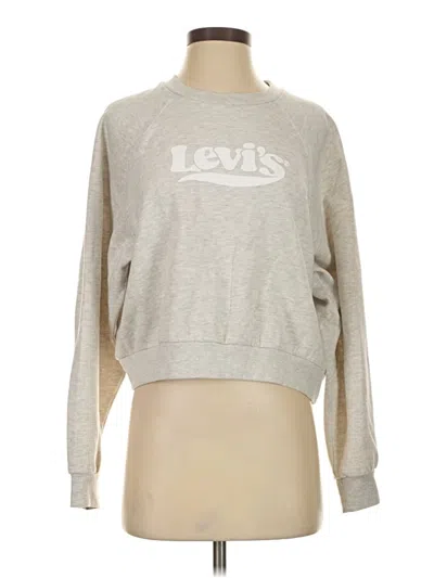 Pre-owned Levi's Sweatshirt In Gray