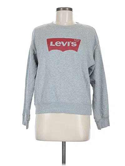 Pre-owned Levi's Sweatshirt In Gray