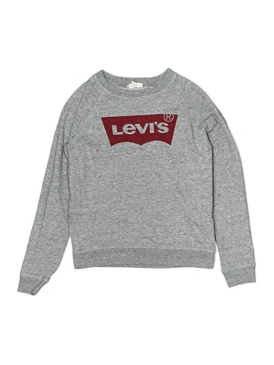 Pre-owned Levi's Kids'  Sweatshirt In Gray