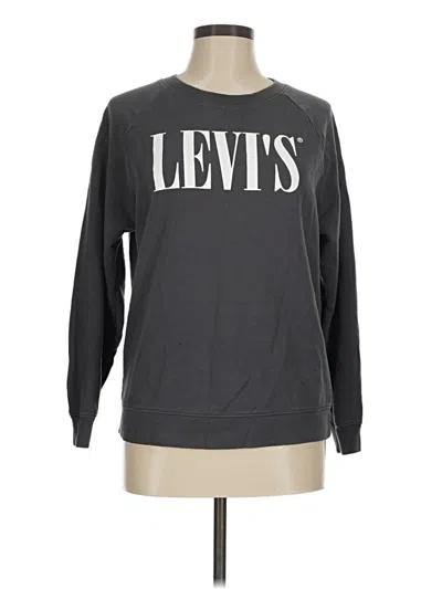 Pre-owned Levi's Sweatshirt In Gray