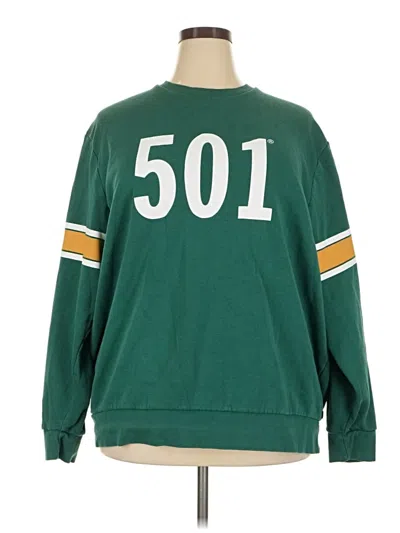 Pre-owned Levi's Sweatshirt In Green