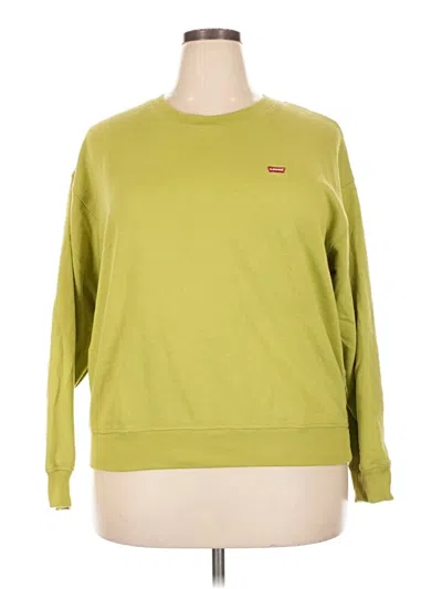 Pre-owned Levi's Sweatshirt In Green