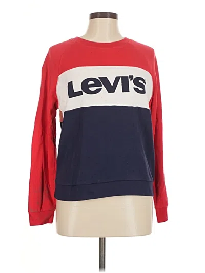 Pre-owned Levi's Sweatshirt In Red