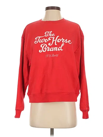 Pre-owned Levi's Sweatshirt In Red