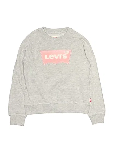 Pre-owned Levi's Kids'  Sweatshirt In Silver