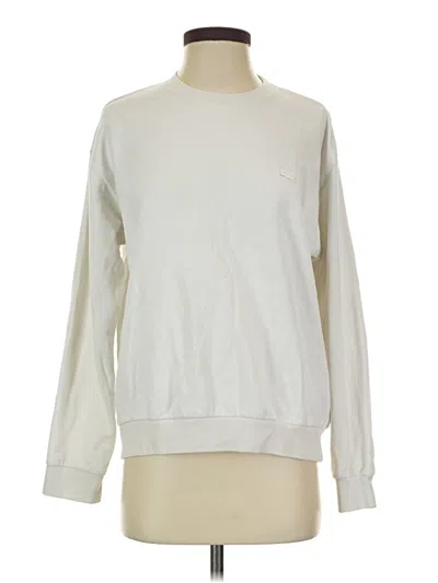 Pre-owned Levi's Sweatshirt In White