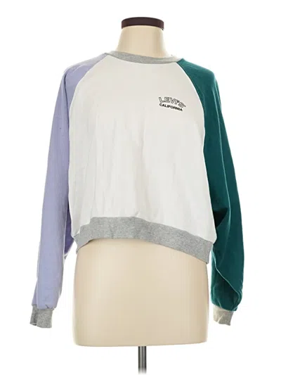 Pre-owned Levi's Sweatshirt In White