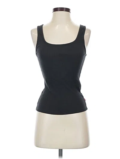 Pre-owned Levi's Tank Top Black Strapless Neckline Tops