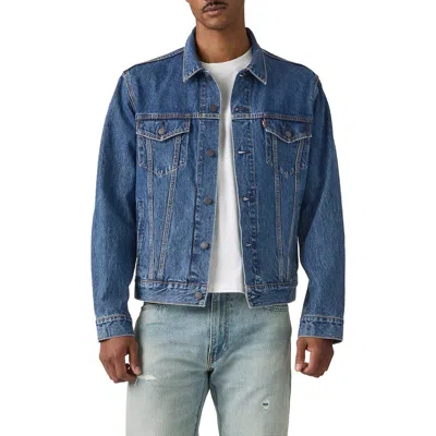 Levi's The Trucker Jacket In Blue
