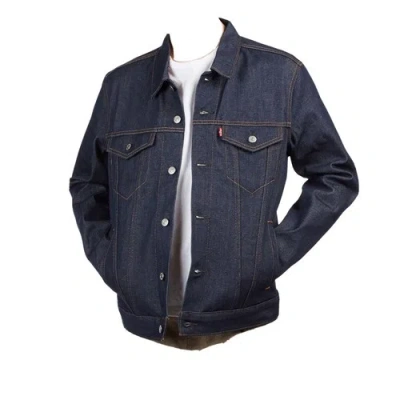Pre-owned Levi's Trucker Rigid Denim Jacket Dark Blue In Rigid Dark Blue
