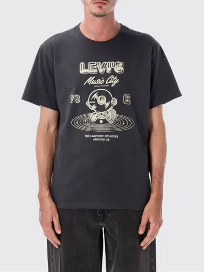 Levi's T-shirt Men Color Black