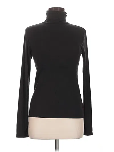 Pre-owned Levi's Turtleneck Sweater In Black