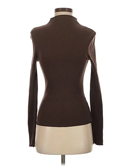 Pre-owned Levi's Turtleneck Sweater In Brown