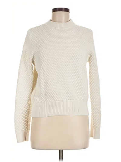 Pre-owned Levi's Turtleneck Sweater In Ivory