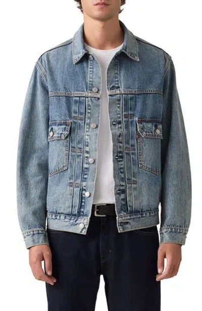 Levi's Type Ii Denim Trucker Jacket In Blue