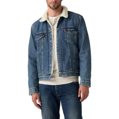 LEVI'S LEVI'S TYPE III FLEECE LINED DENIM TRUCKER JACKET