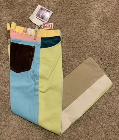 Pre-owned Levi's Vintage Clothing Lvc 1970's Soapbox Derby Corduroy Jeans Men 32 Rt$295 U6 In Multicolor