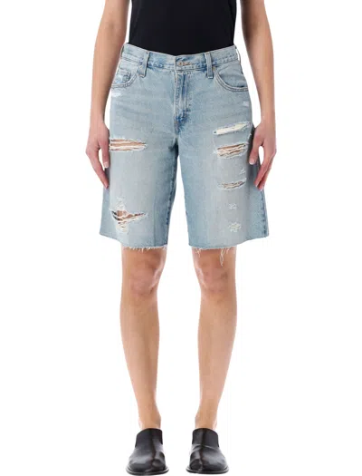 Levi's Vintage-inspired Dad Jorts With Comfortable Fit In Blue