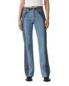 Levi's Wedgie Boot Western Practically Pieced Boot Cut Jean In Blue
