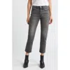Levi's 501 Cropped Straight-leg High Rise Jeans