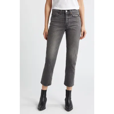 LEVI'S LEVI'S WEDGIE HIGH WAIST ANKLE STRAIGHT LEG JEANS