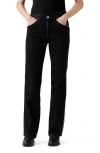Levi's Wedgie Piped High Waist Bootcut Jeans In Black