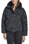 Levi's Western Crop Puffer Jacket In Black