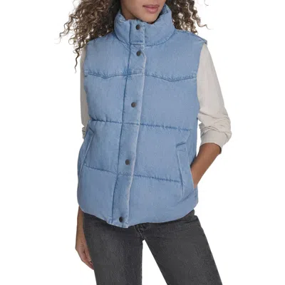 Levi's Western Denim Puffer Vest