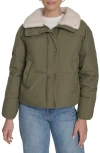 Levi's Western Puffer Jacket In Green
