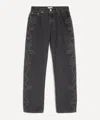 Levi's 90s Crystal-embellished Jeans In Gray