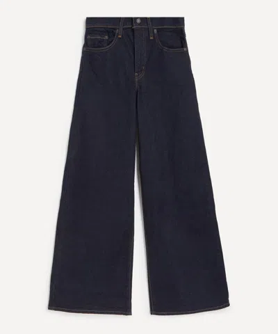 Levi's Women's 728 High Rise Wide-leg Jeans In Retro Rinse In Blue