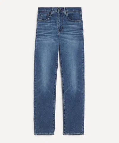 Levi's Women's 747 High-rise Straight Jeans In Blue Wave