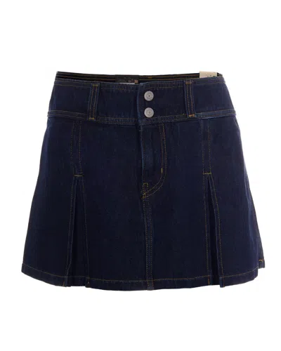 Levi's Women's Denim Mini Skirt In Shaded View