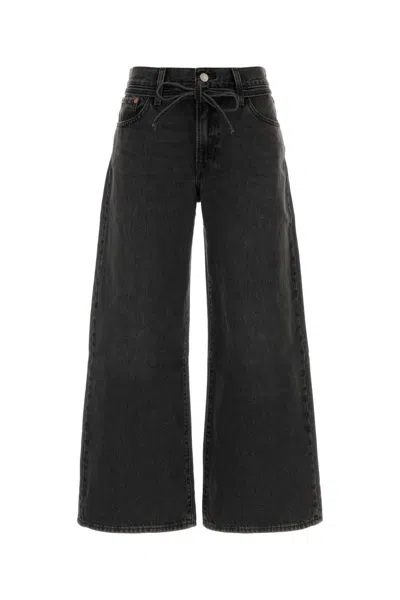Levi's Black Denim Xl Straight Jeans