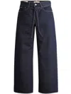 Levi's High Waist Wide Leg Culotte Jeans In Blue