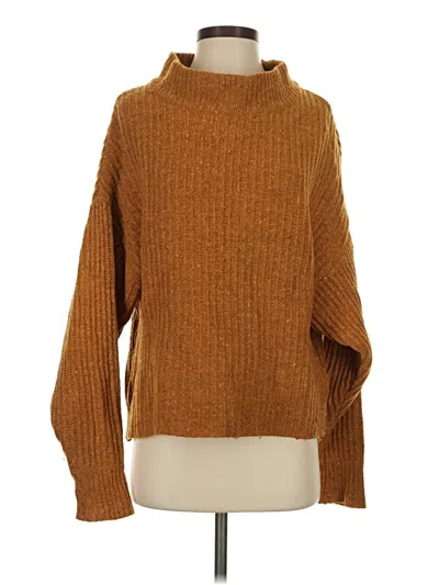Pre-owned Levi's Wool Pullover Sweater In Brown