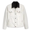 Levi's X Air Jordan Crossover Reversible Casual Denim Jacket 'white Black'