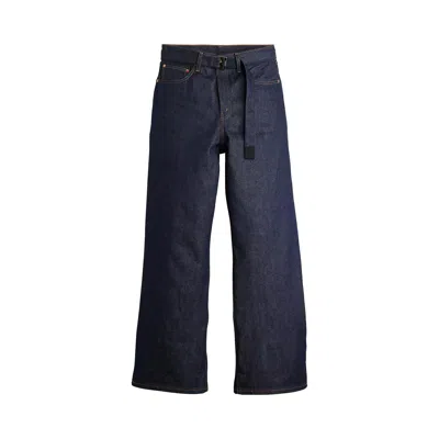 Pre-owned Levi's X Sacai Denim Pants 'dark Wash' | Blue | Men's Size 32