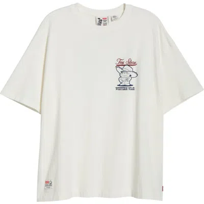 Levi's X Toy Story Boxy Cotton T-shirt In White
