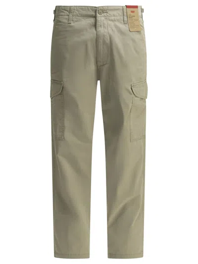 Levi's Xx Baggy Cargo Loose-fit Trousers In Green
