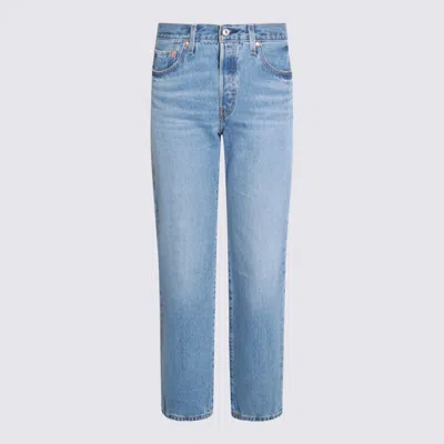 LEVI'S LIGHT BLUE 501 DENIM JEANS